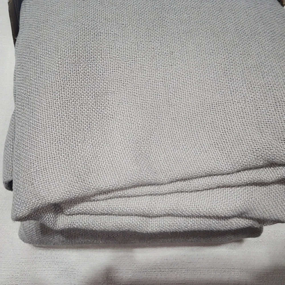 Threshold blackout curtain L 50'' x W 84'' gray Aruba-One panel